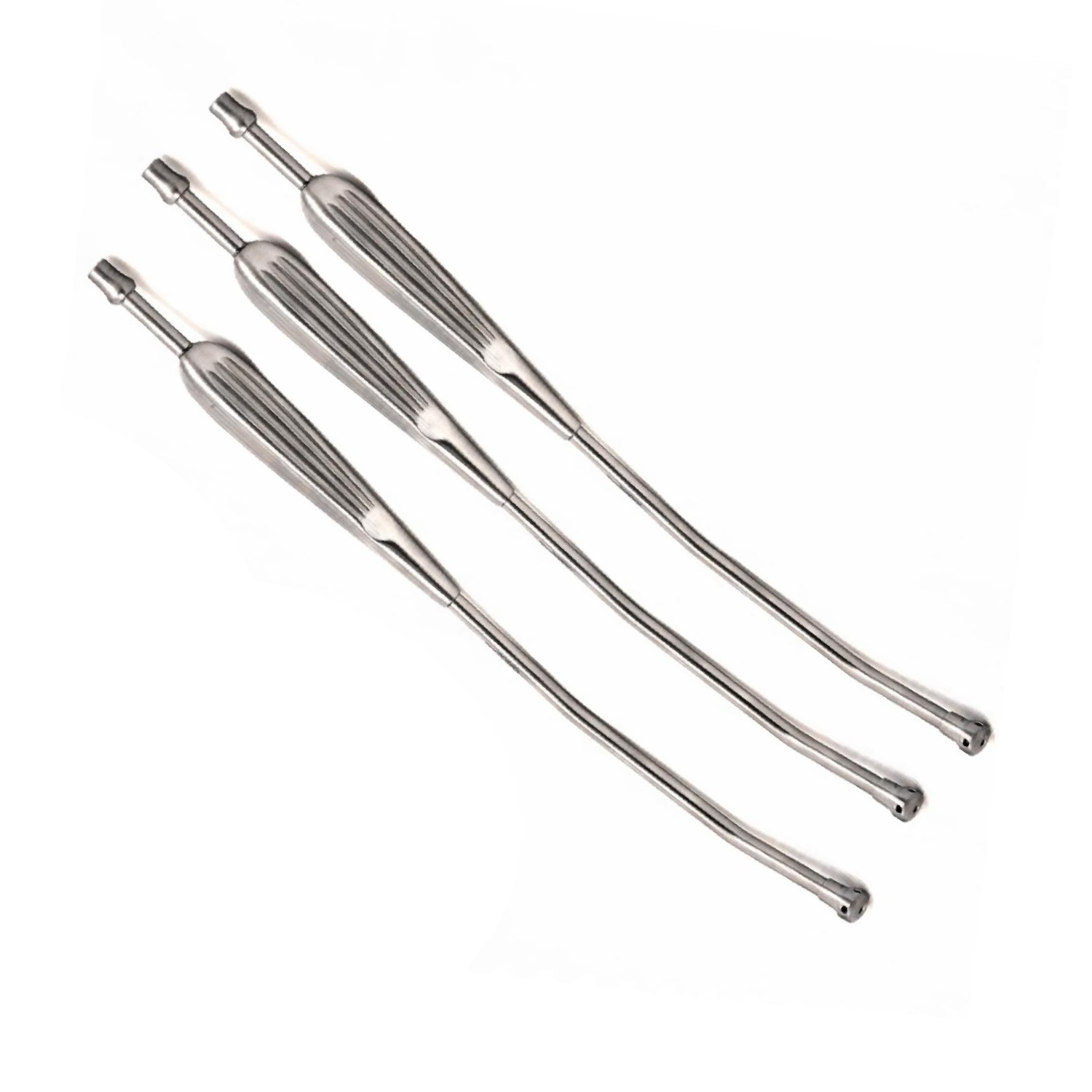 3x Long Suction Tubes 45cm | Thoracic VAT Surgery Set | Reusable Aspirator