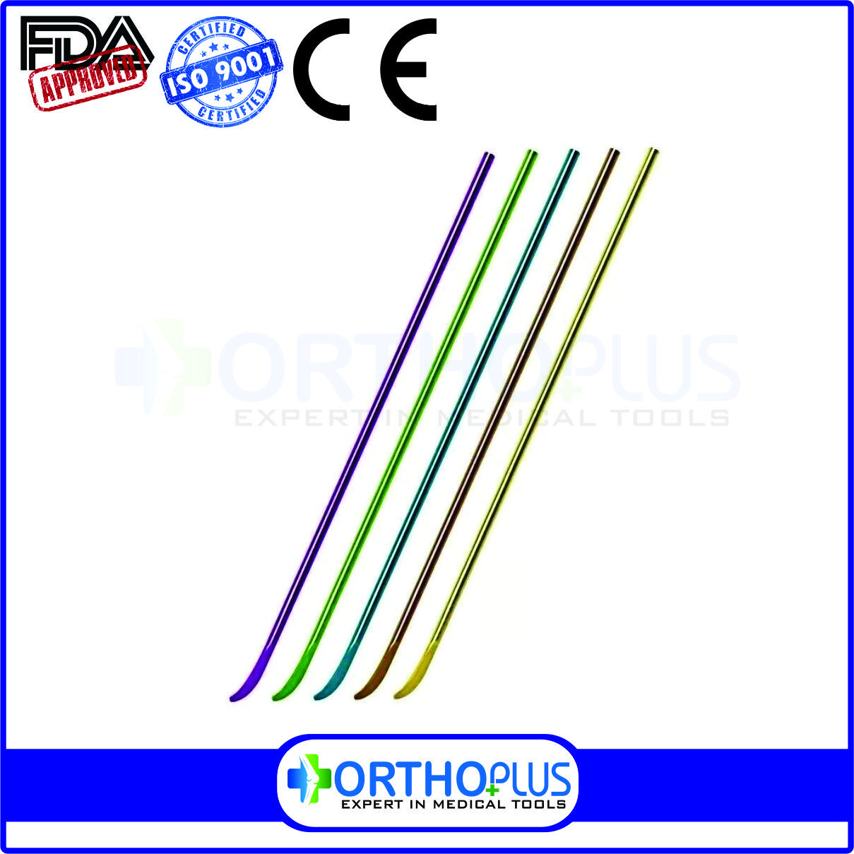 Orthopedic Titanium Elastic nail pack of 48 pcs surgical instrument