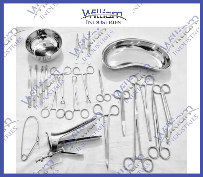 gynecology instrument 22Pcs Surgery Basic Delivery Normal Vaginal instrument