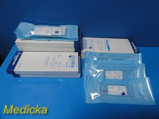 14x Medtronic ENT Round Fine Diamond Burs Ref 31102075/31103075/31106064 ~ 37405