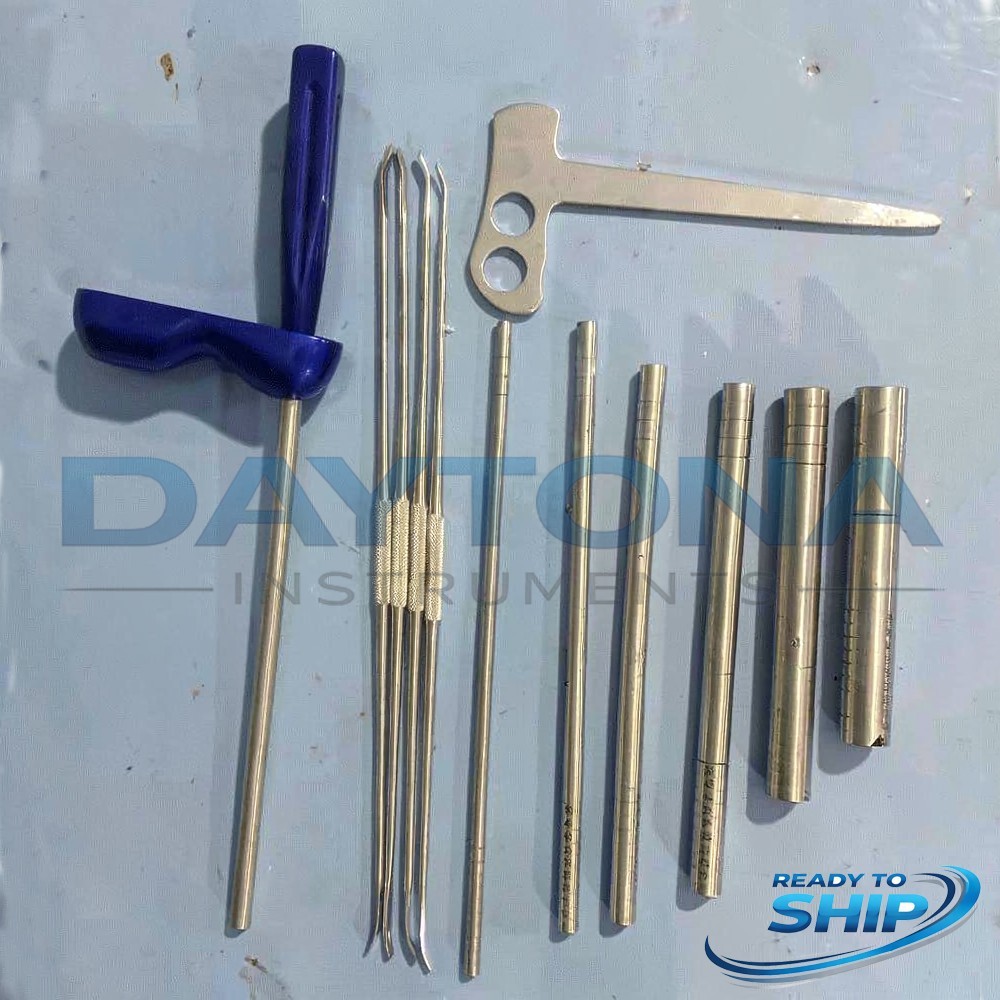 UBE Spine Surgery Orthopedic Surgical Instruments Set Of 13 Pcs
