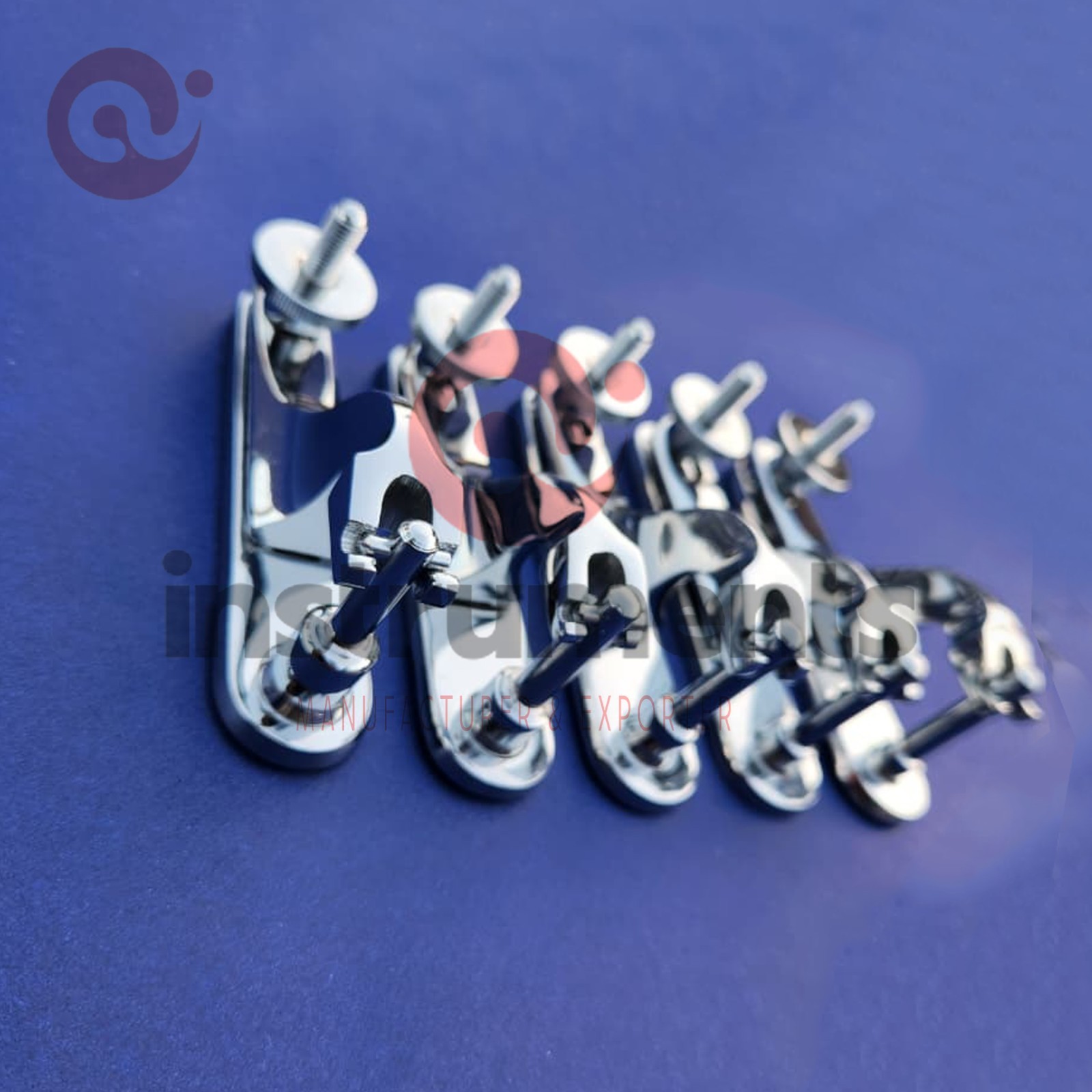 Gomco Circumcision Clamp 5pcs 1.1, 1.2, 1.3, 1.4 & 1.6 cm Surgical Instrument Ai