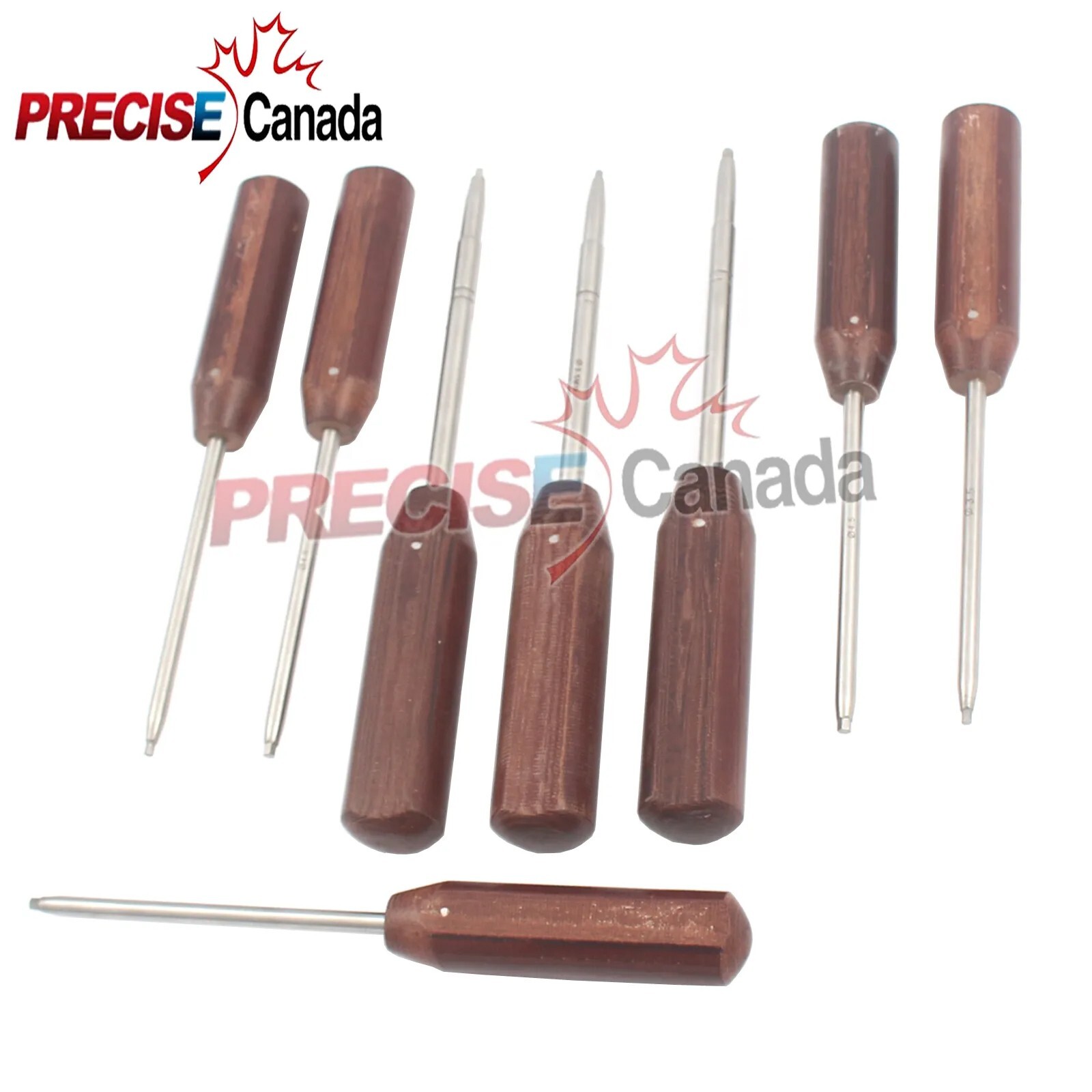 A Set Of 8 Pcs Bone Screwdriver Hex Head Veterinary Orthopedics Instruments