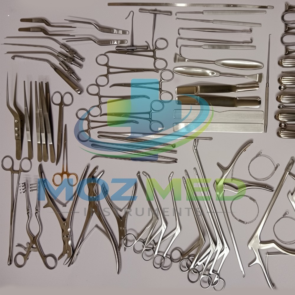 Basic Craniotomy & Laminectomy Surgical Orthopedic Spinal Instruments 78 Pcs Set