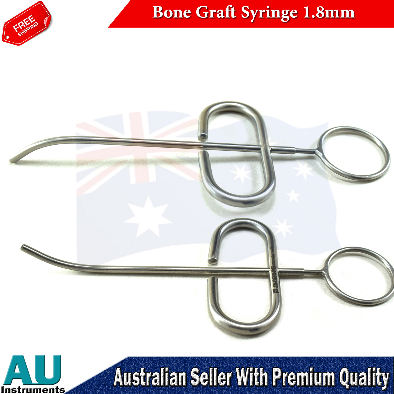 Bone Graft Carrier Syringe Implant Dentistry Dentist Grafting Surgery Instrument