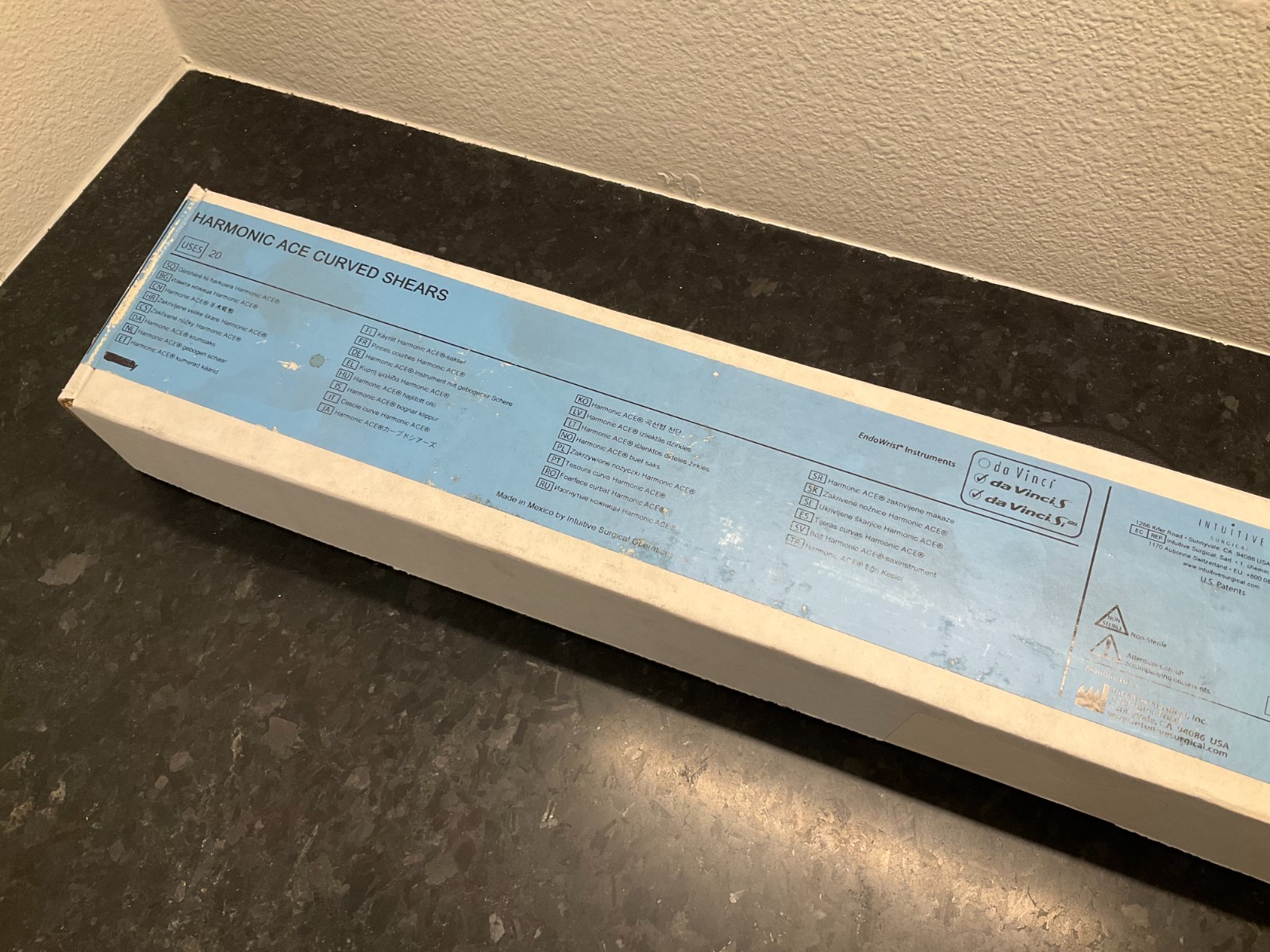 NEW SEALED Intuitive Surgical 420275 Da Vinci Harmonic Ace Curved Shears