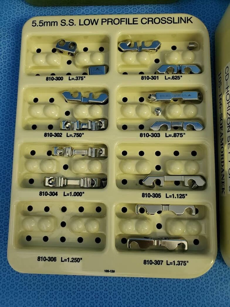 Medtronic Sofamor Danek 105-166 Spinal System 5.5mm Low Profile Crosslink Module