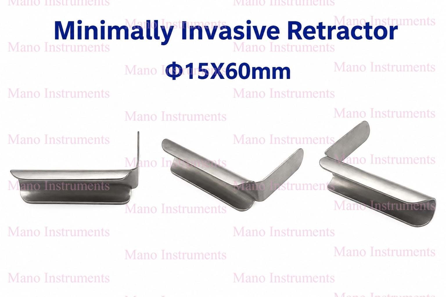UBE Spinal Endoscope Working Casing Dual Channel Retractor 3 Pcs Set