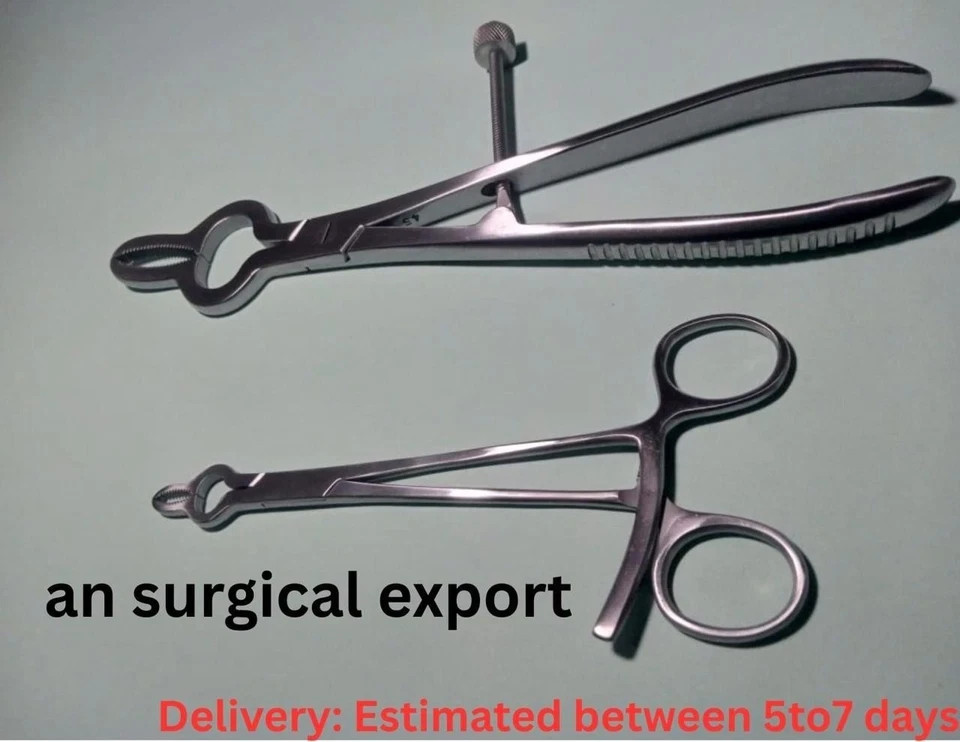 2 pc Innomed Durham Bone Reduction Clamp 7″ 10.25″ Speedlock Orthopedic Fixation