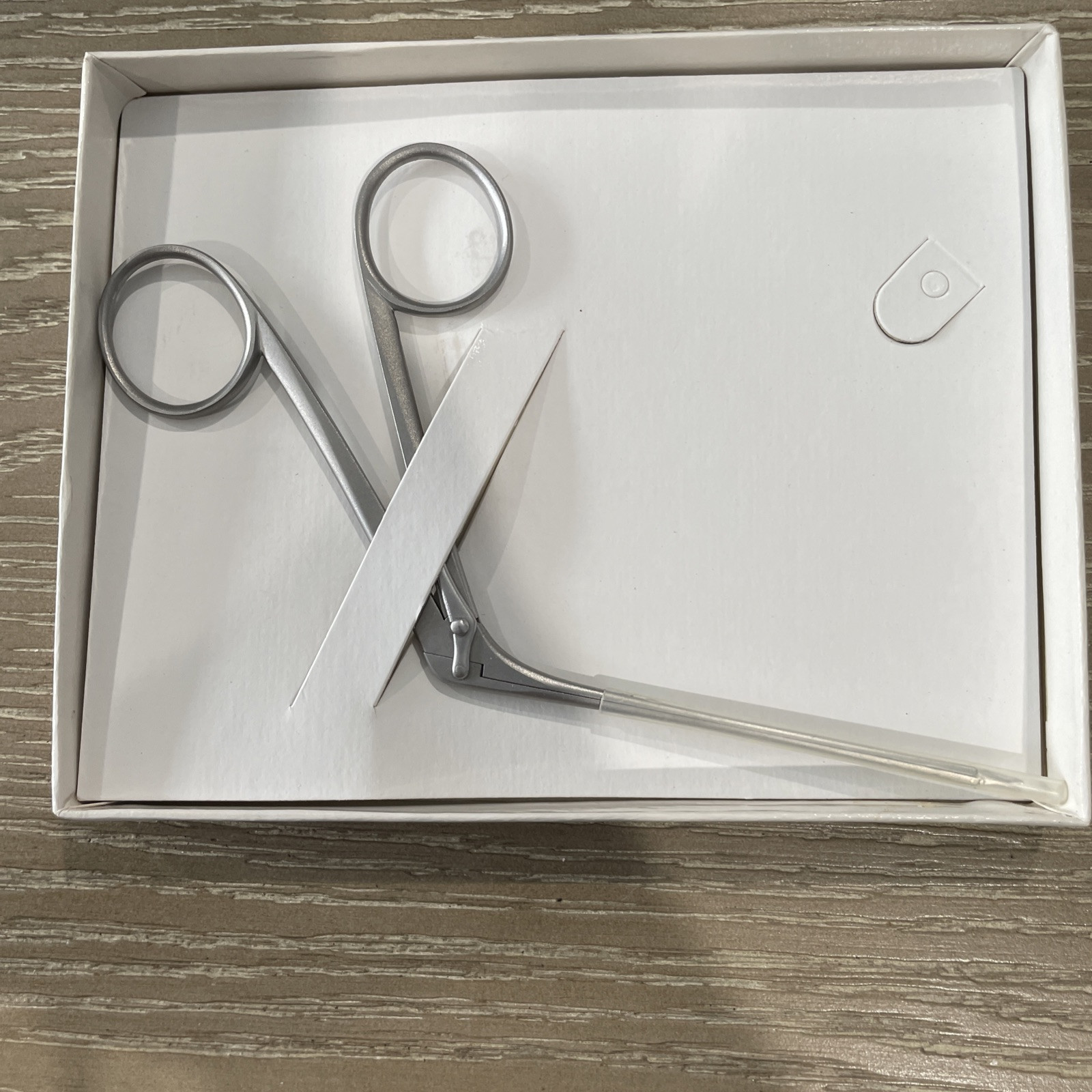 Xomed Very Small Middle Ear Surgery Scissors Str ENT Vintage Surgical Tool Boxed