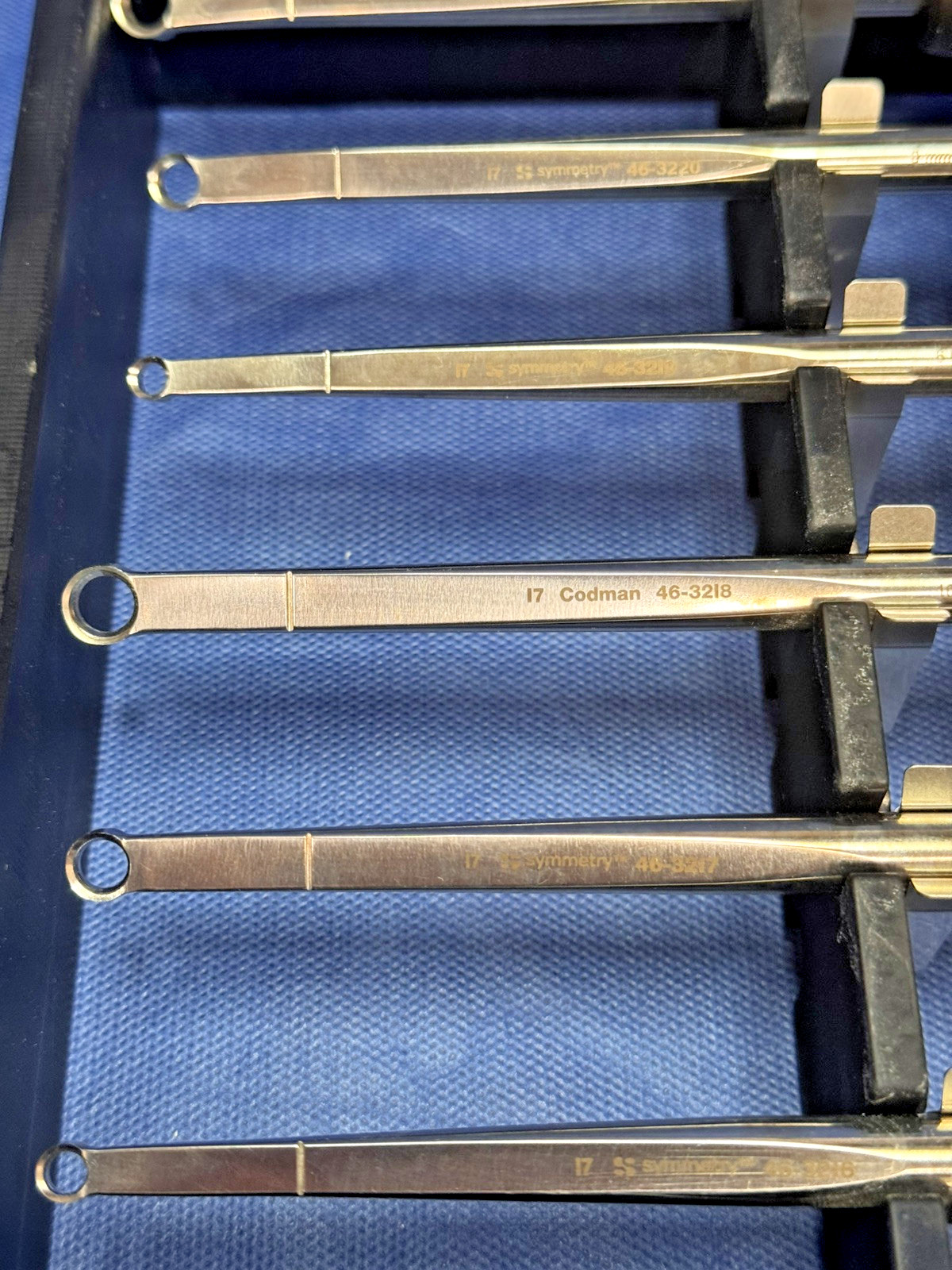 ✅Symmetry Surgical /Codman KARLIN XL Magnum Ring Curettes Set