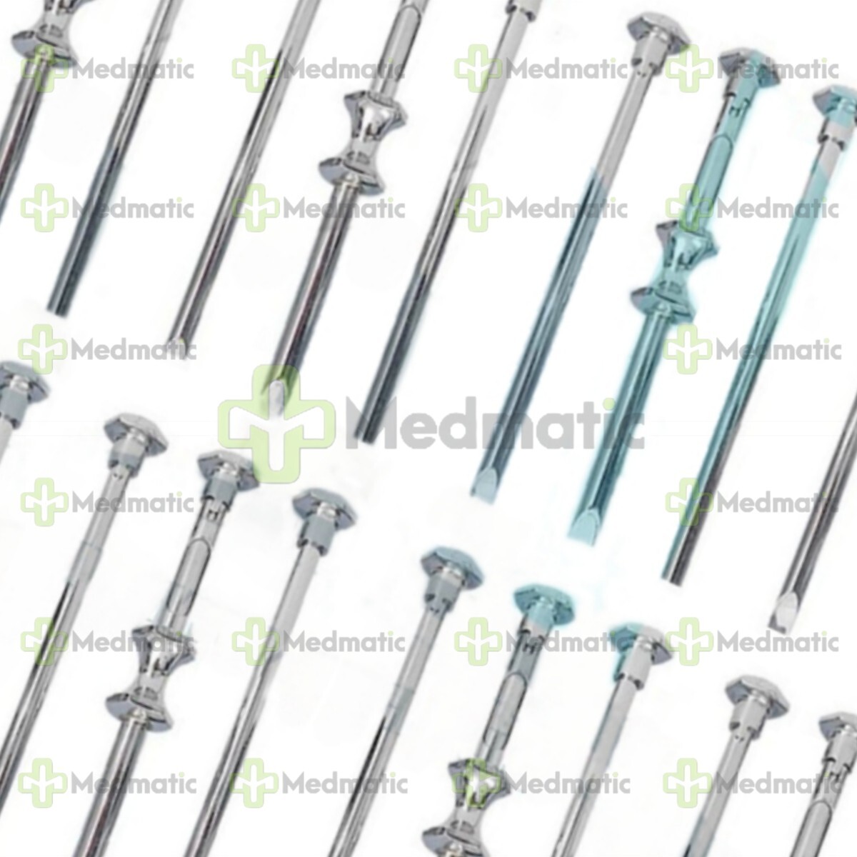 8 Sets HRT Trocar 3.5 mm & 4.5mm Hormone Replacement Pellet Insertion Trocars