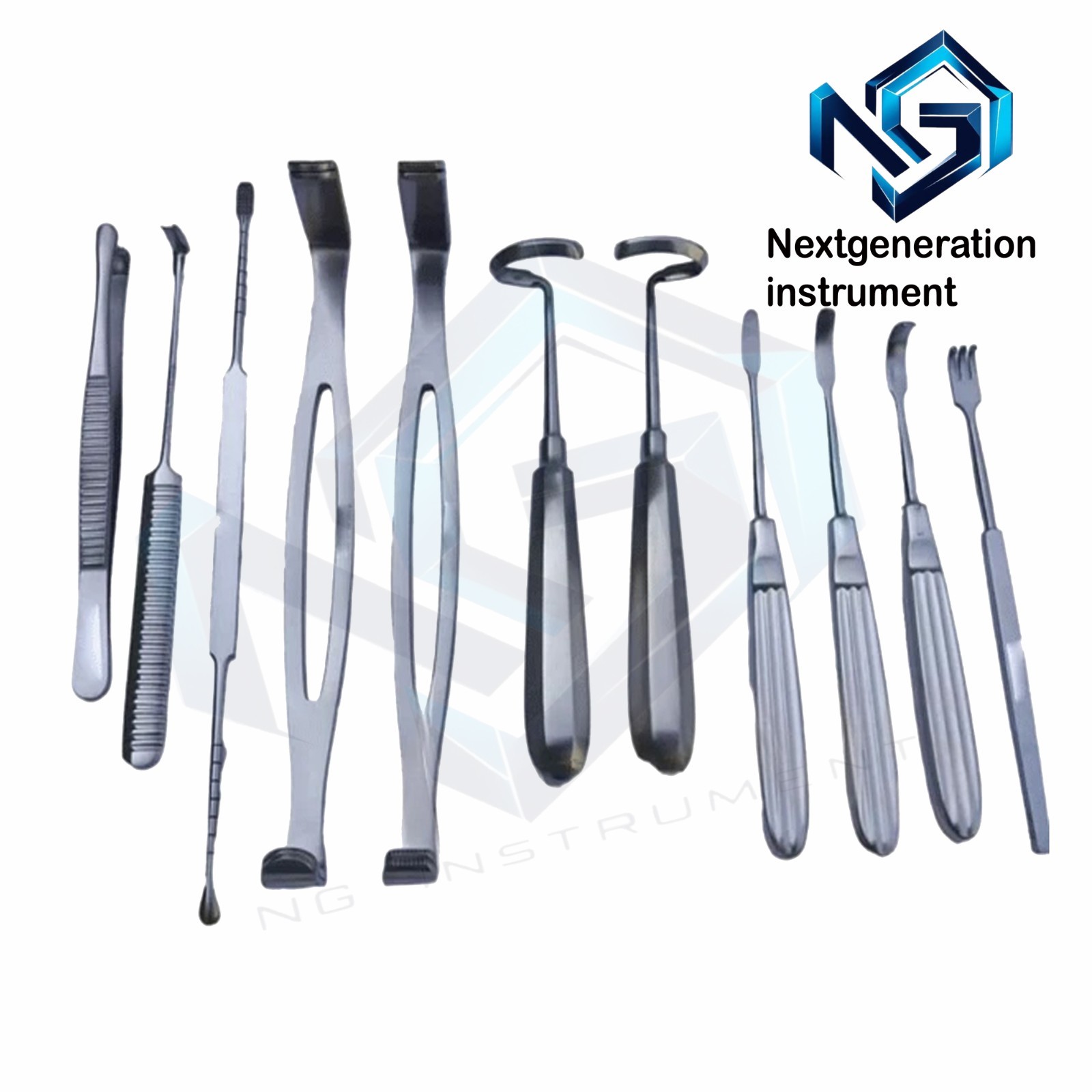 Daniel Gubisch Rib Harvest Set 11Pc Surgical Instruments Plastic Surgery Kit