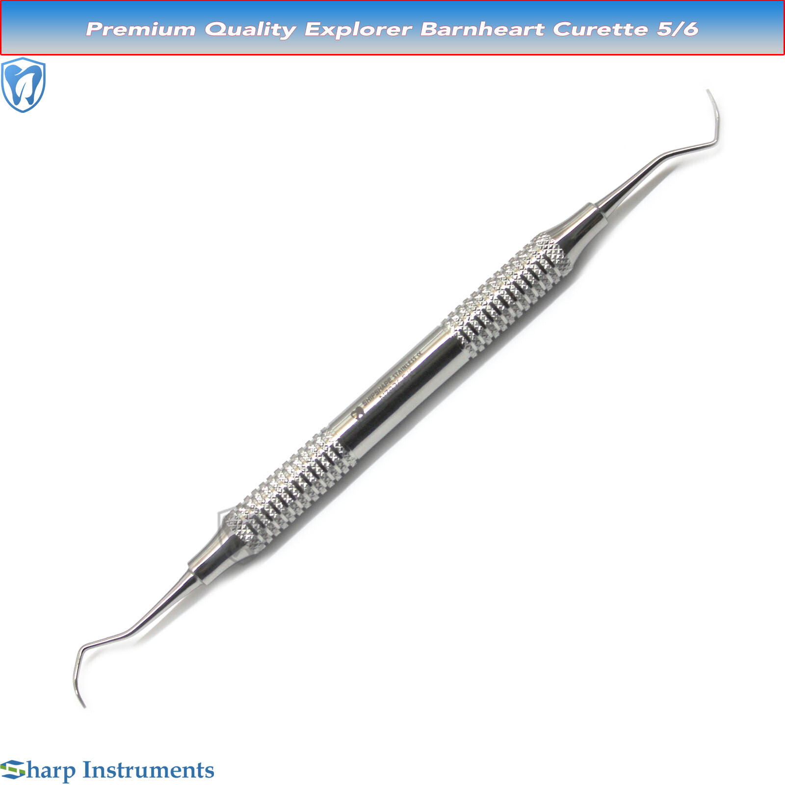 Barnhart Curettes # 5-6 Hollow Handle Curette Double Ended Dental Instruments