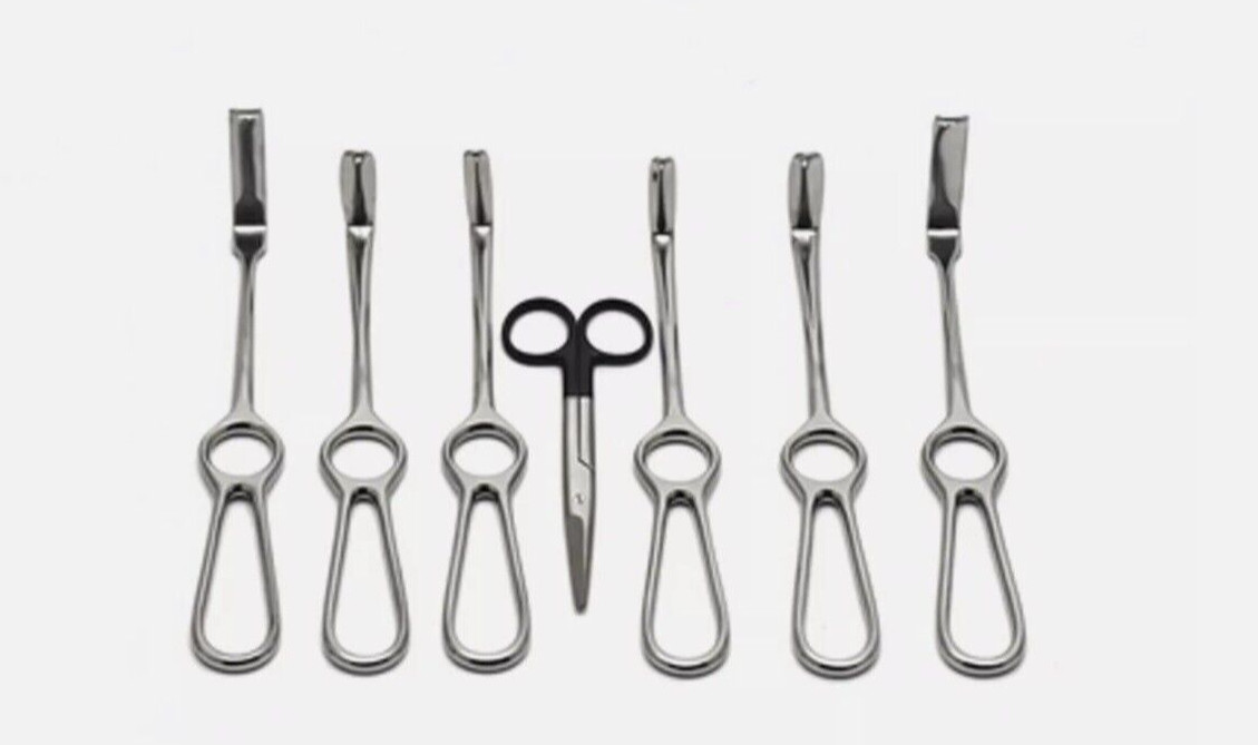 Auricular Reconstruction Set of 17 Pcs Plastic Surgery instruments Surgical Tool