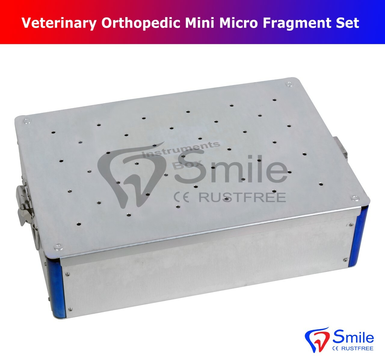 Veterinary Orthopedic Mini-Micro Fragment System Set 1.5/2.0/ 2.7/3.5/4.0 mm