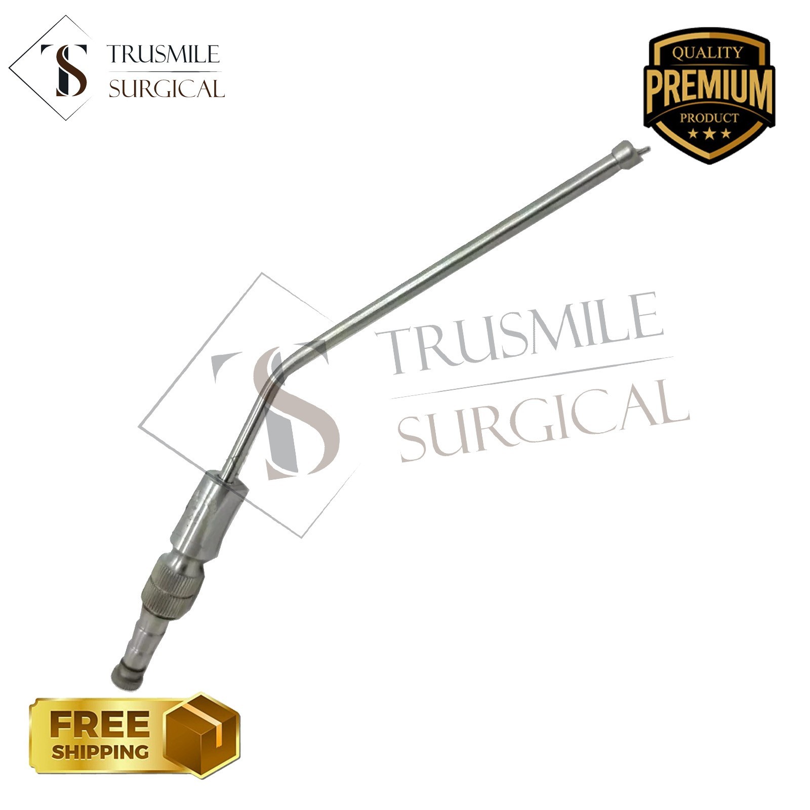 Frazier Suction Tube Atraumatic Tip 8FR Surgical ENT Instruments