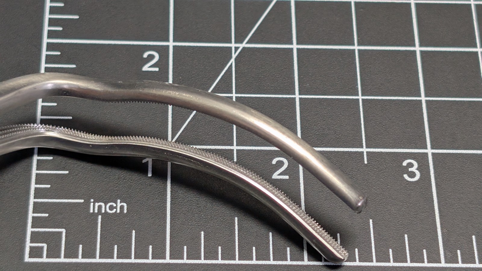 Jarit 320-245 DeBakey Aorta Sidewinder Clamp Cardio-Grip Atraumatic Forceps