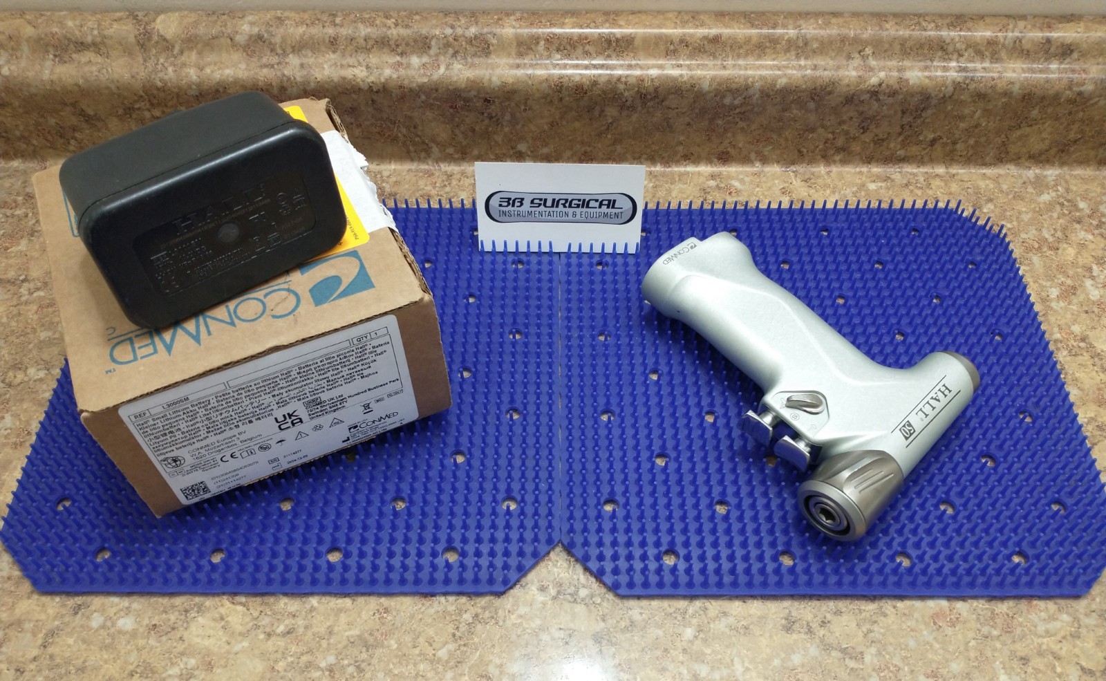 HALL 50 PRO7200B DUAL-TRIGGER DRIVER HANDPIECE L3000SM BATTERY, TESTED, WARRANTY