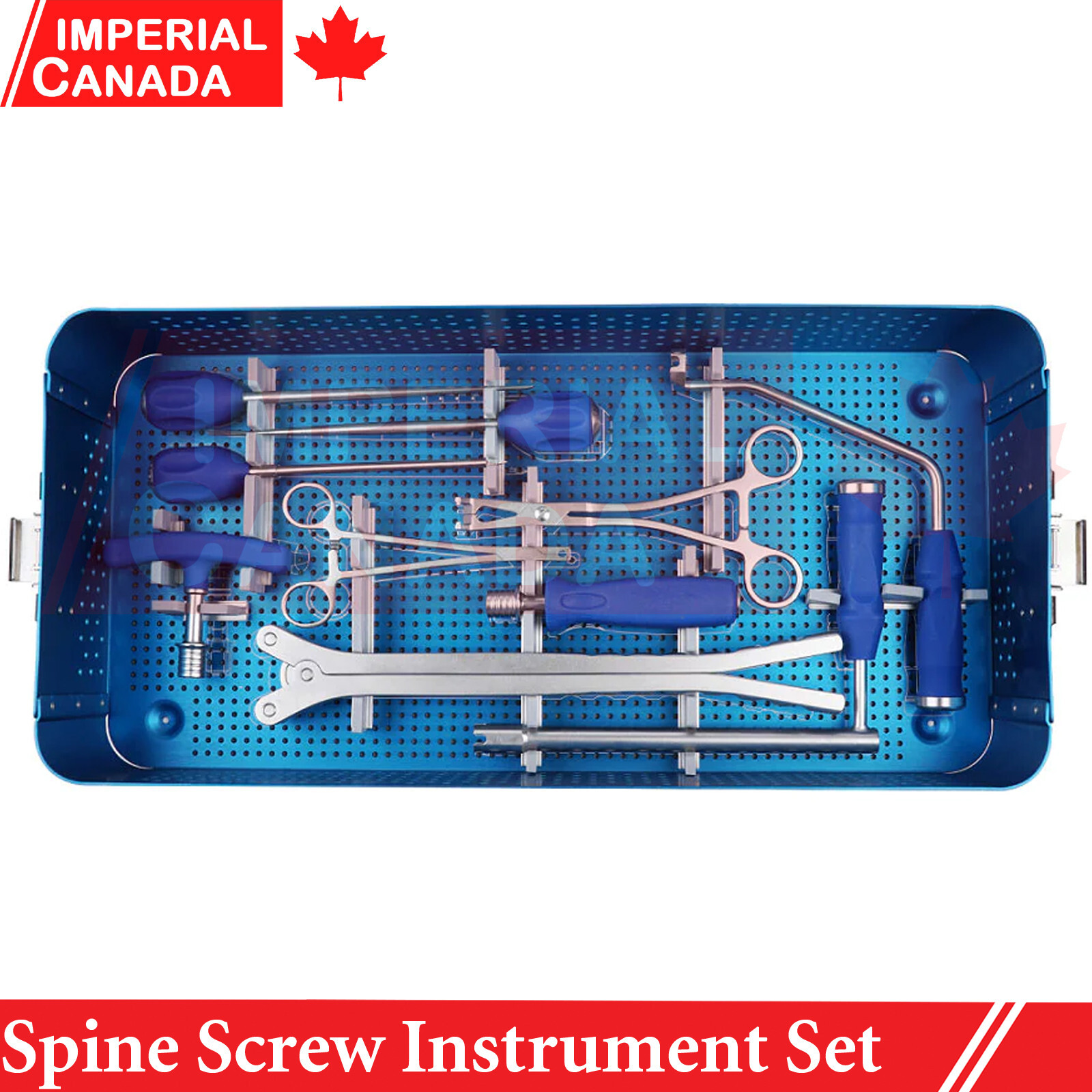 31 Pieces Spine Pedicle Screw Prthopedic Surgical Instrument Set