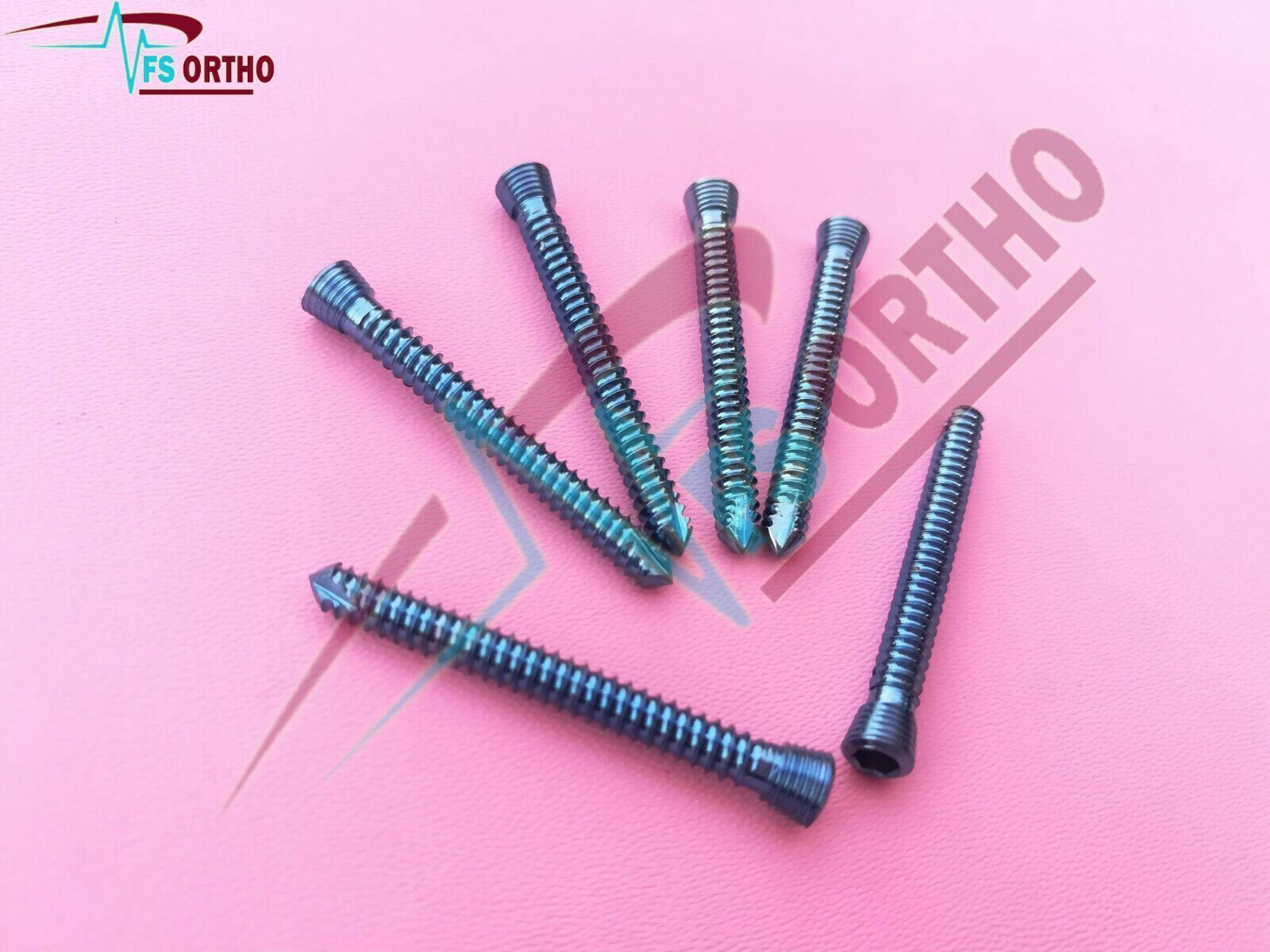 Locking screws 3.5mm Self Tapping different Lengths Titanium screws 200 pieces