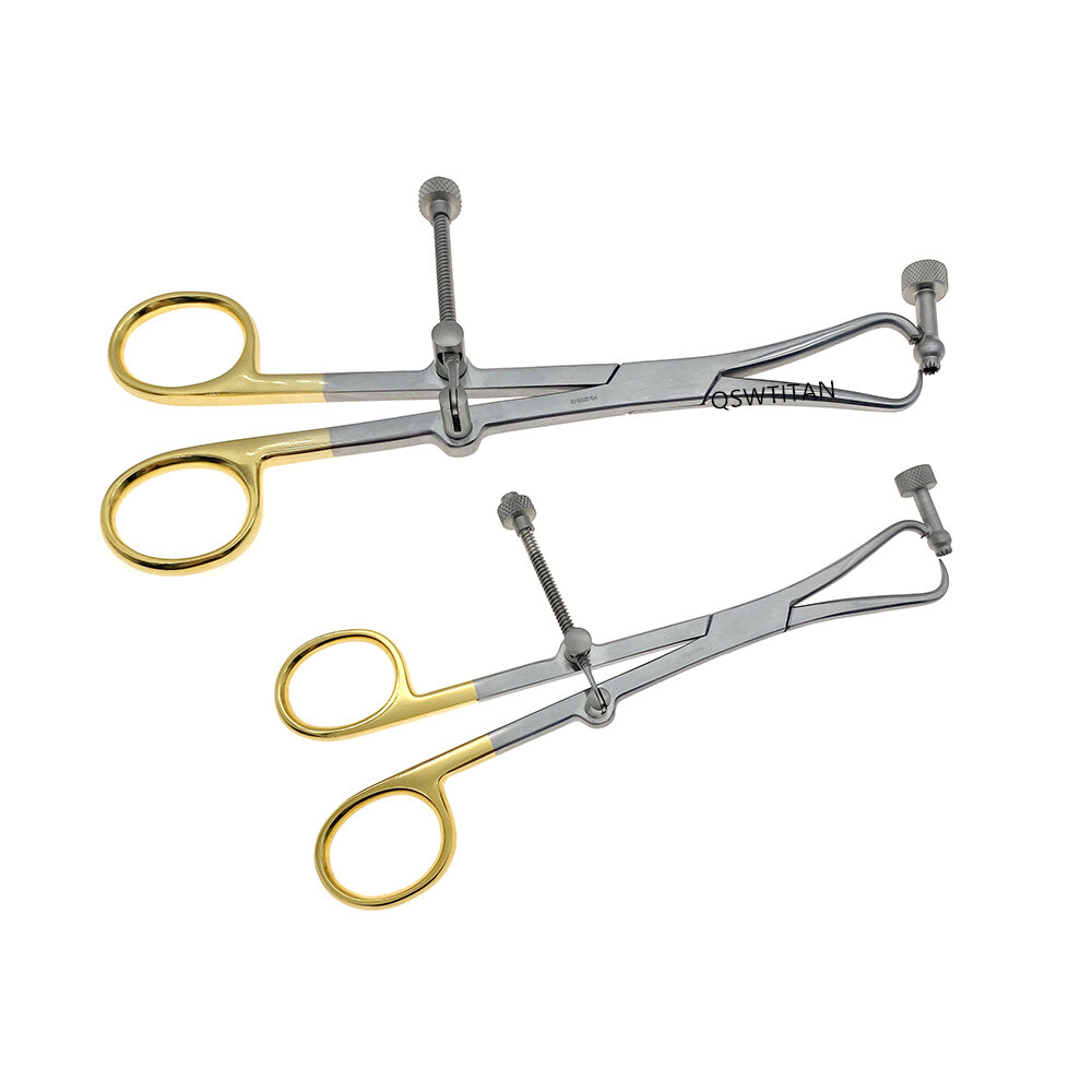 Orthopedic Bone Holding Forceps Bone Plate Holding Forceps with Drill Guide