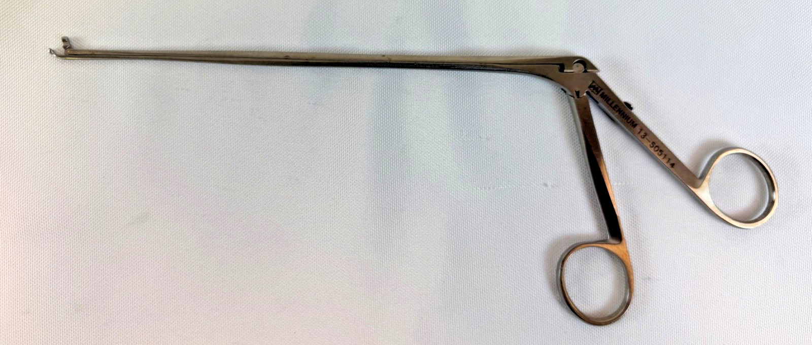 Millennium Surgical 13-505114 Jackson Laryngeal Biopsy Cup Forcep 2mm Upbite ENT