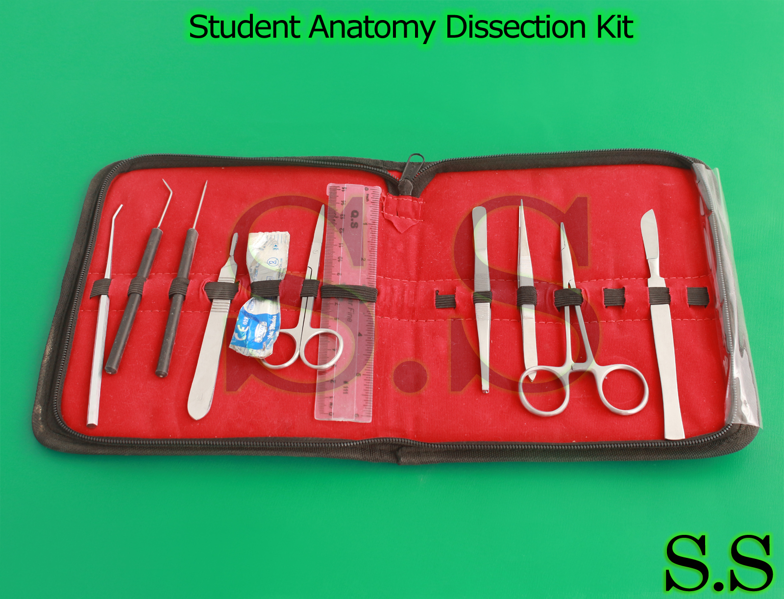 Med Student Anatomy Dissection Kit – 21 Pieces Medical Surgical Instruments