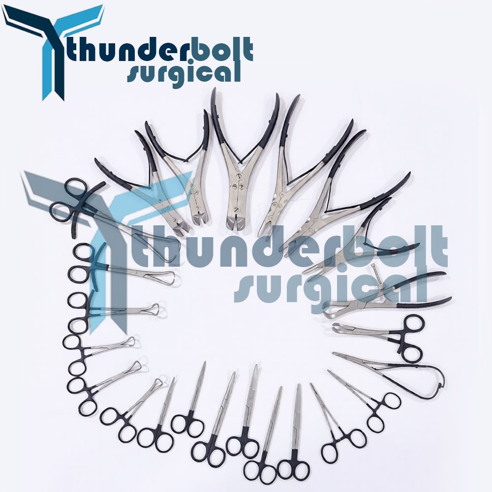 Set of 23 Pcs Orthopedic Bone Reduction Holding Forceps Clamps Surgical