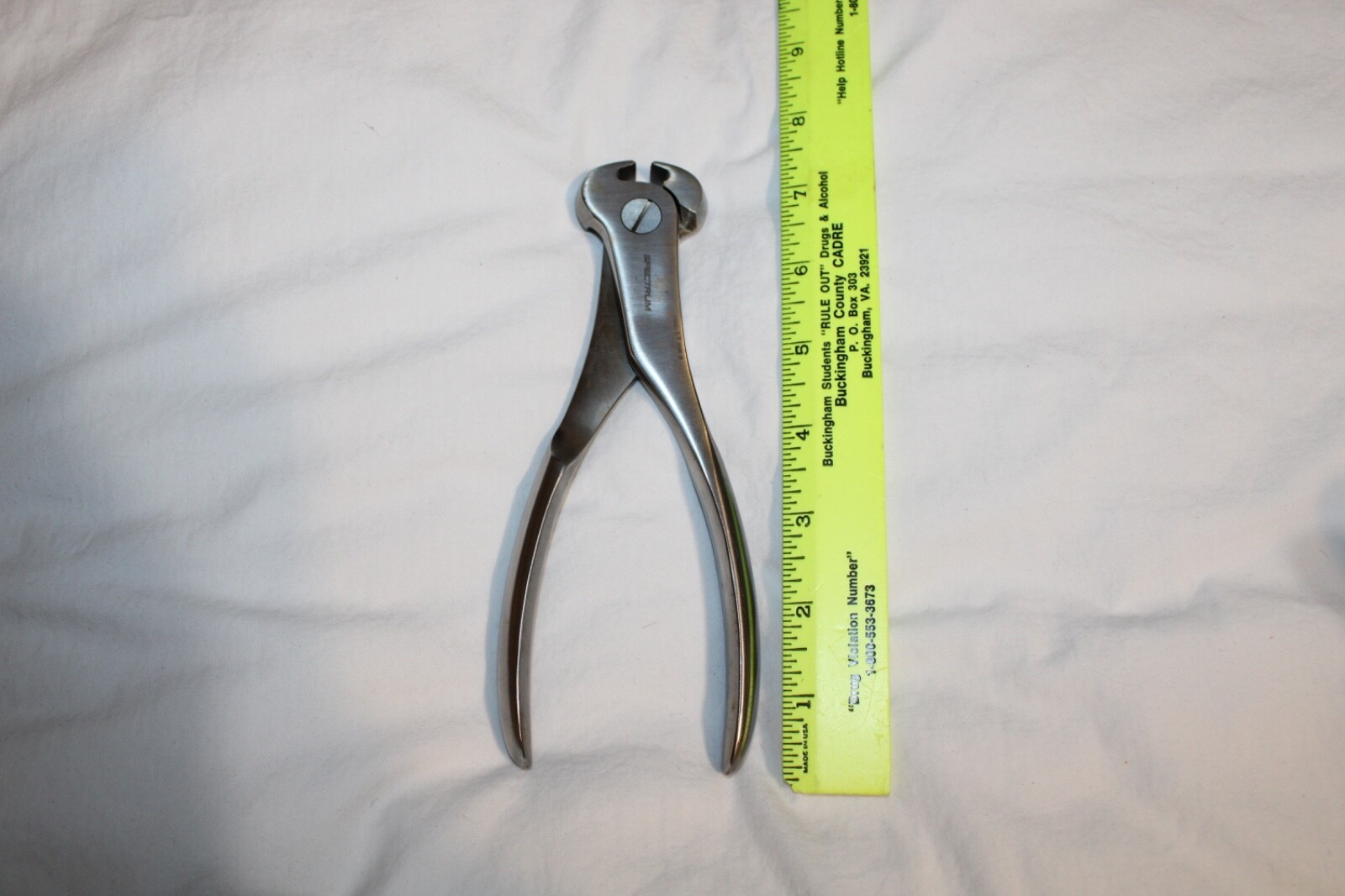 Cannulated Pin and Wire Cutter Orthopedic Surgical 7.50″ Stainless German Grade