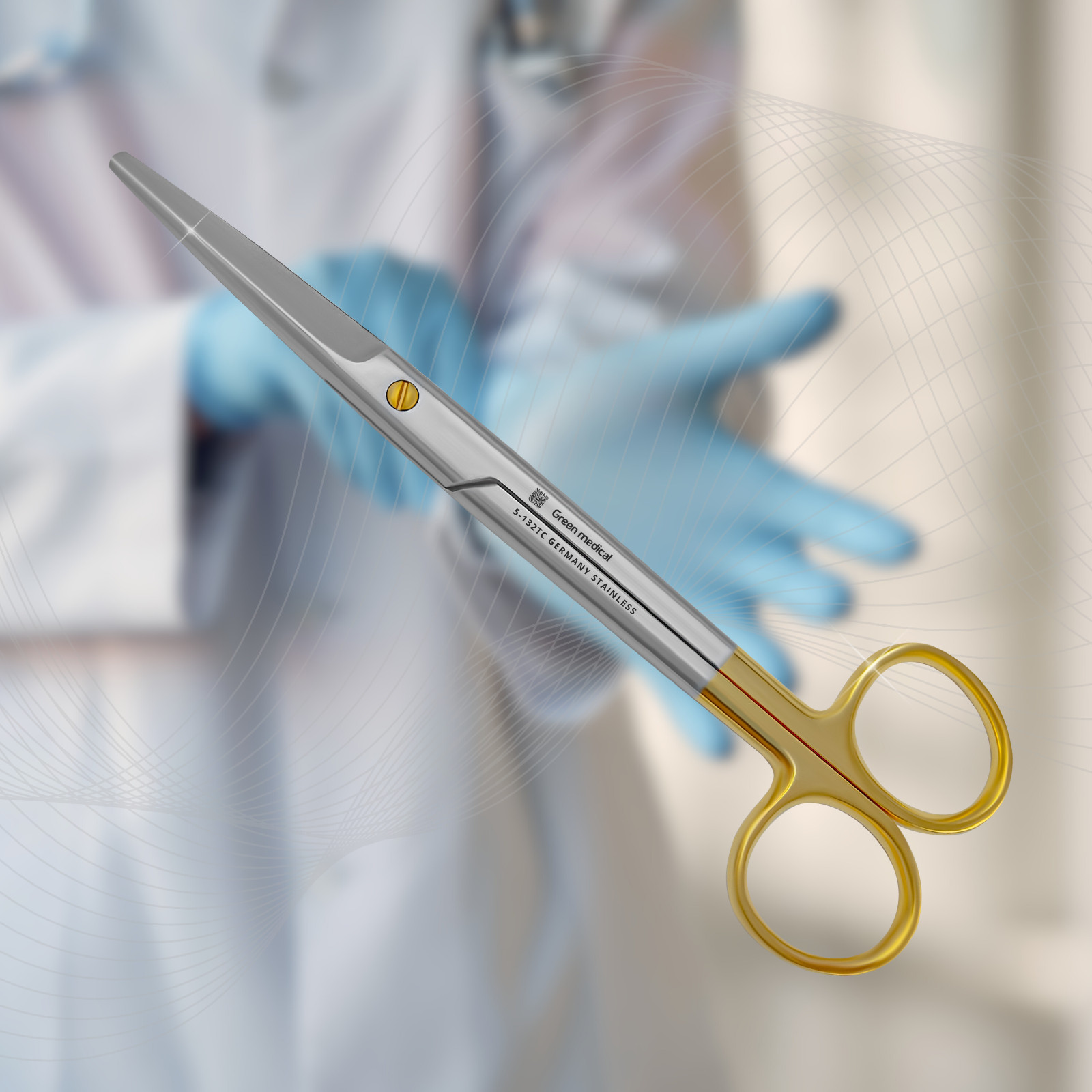 TC Mayo Scissor Straight 6.75″ Surgical Medical Instrument German Grade