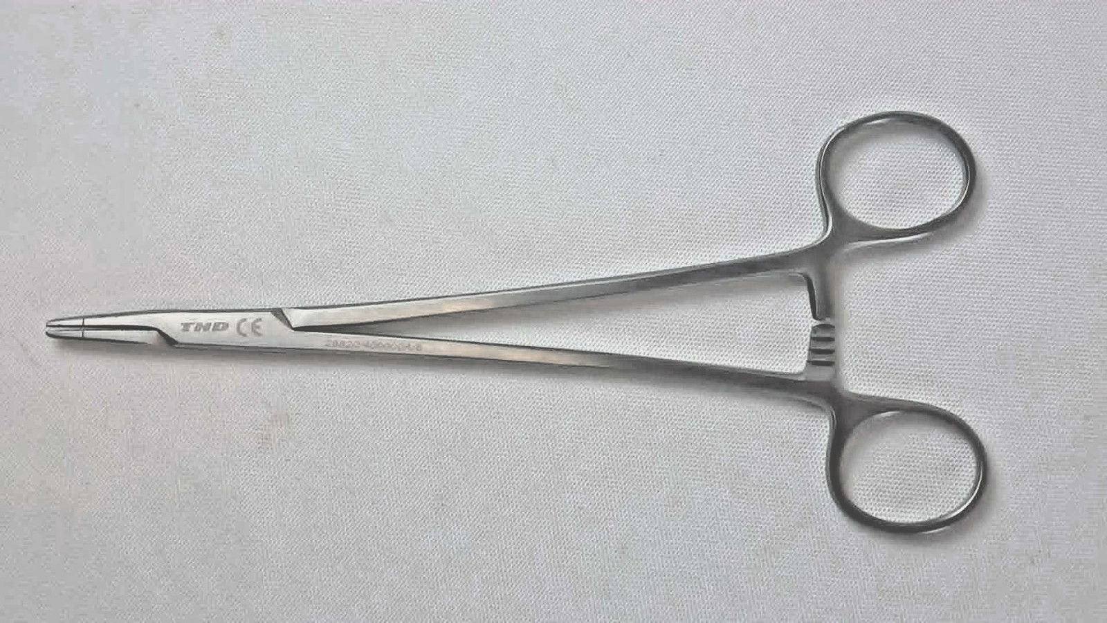 THD 26820 Surgical Needle Holder Serrated Tips 8″ Length