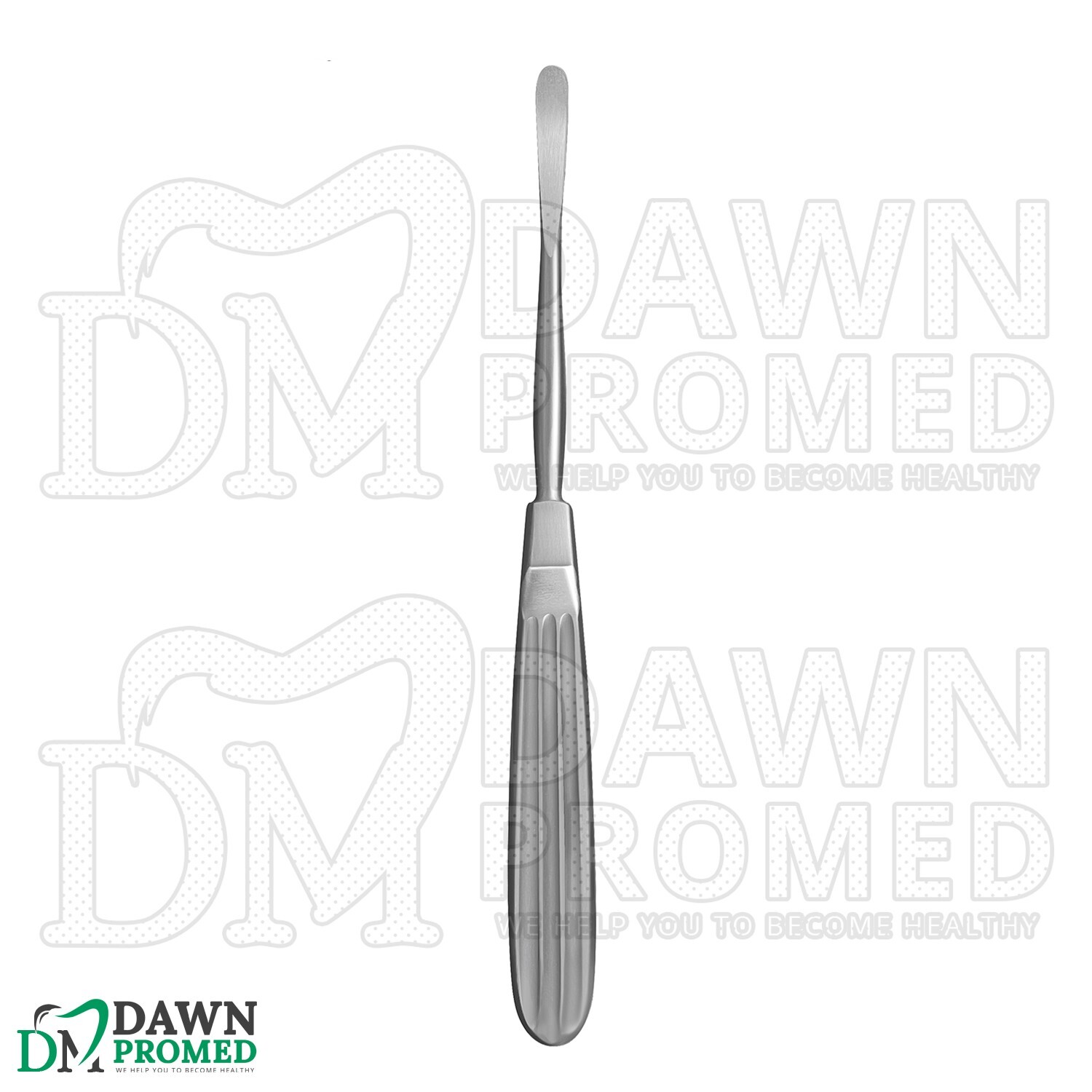 Adson Periosteal Elevator 7.5″ Semi-Sharp Curved 7MM Neurosurgical Instruments