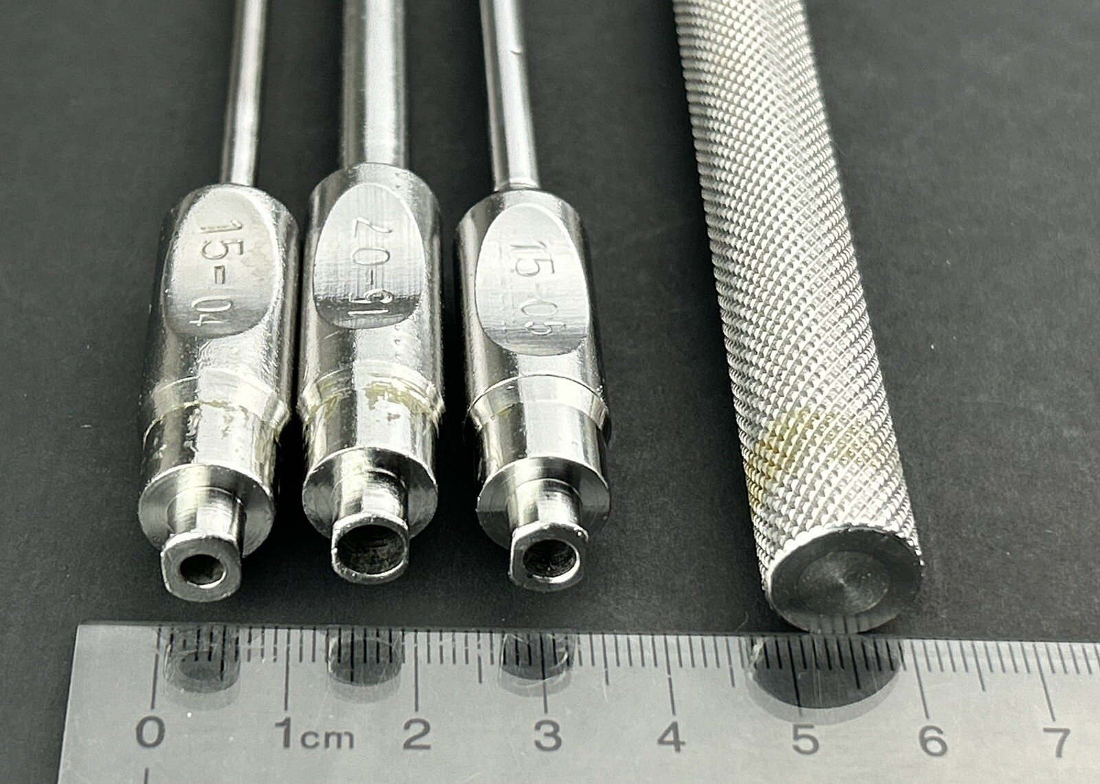 Plastic Surgery Harvesting Liposuction Fat Grafting Lot Of 3 Cannula 1 Tool