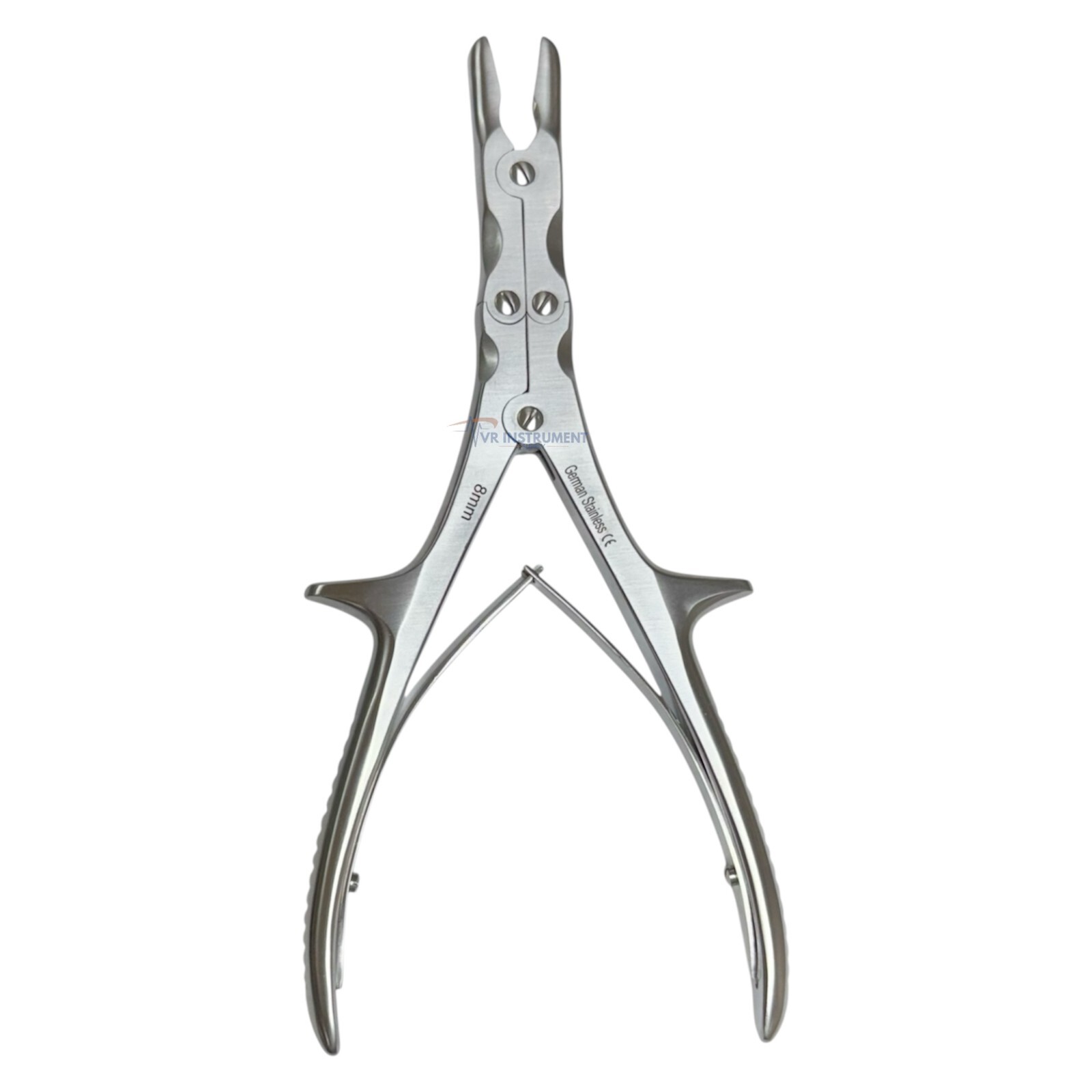 Stille Ruskin Bone Rongeurs Straight Orthopedic Stainless Steel Cutting Bite 8mm
