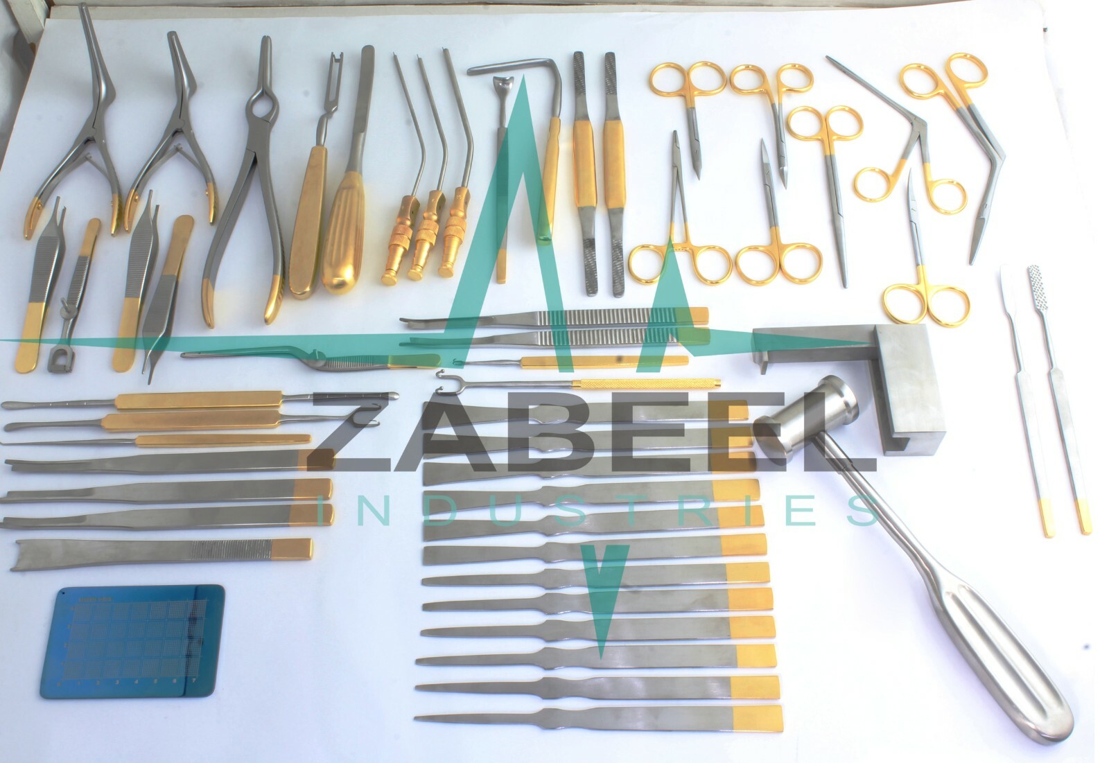 Rhinoplasty Instruments Set of 50 Pieces Nose Surgery Reusable German Steel