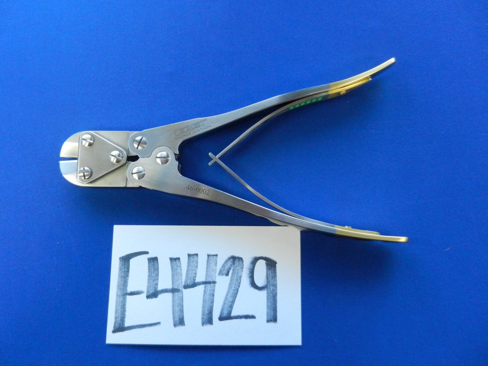 E4429 Biomet 46-0002 Microfixation Plate Cutter