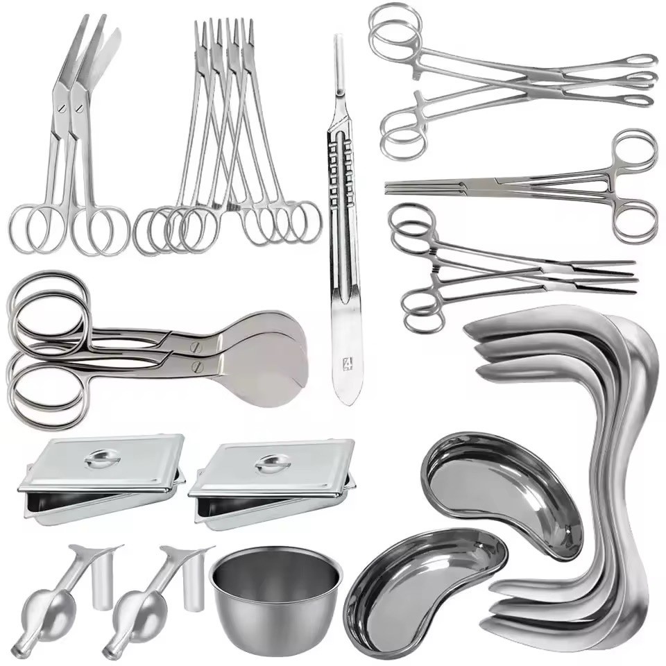 Normal Delivery Set gynecology physiology basic surgery set surgical set of 24