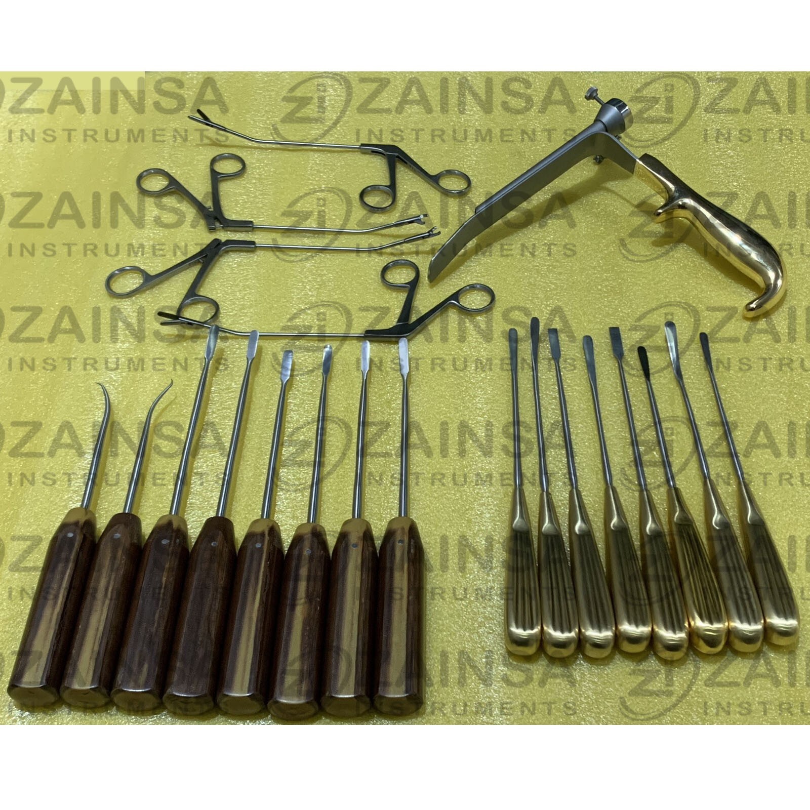 Facelift Instruments Set, German Quality Endoscopic Face Lift Surgery Instrument