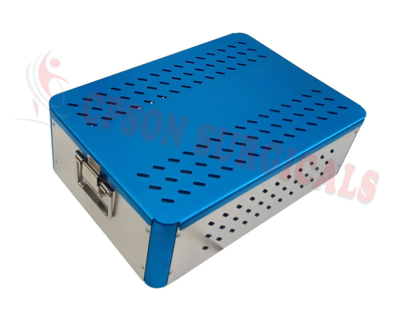 Veterinary Empty Aluminium Case Box for Instrument 16′ x 11″ x 5″ Dimension