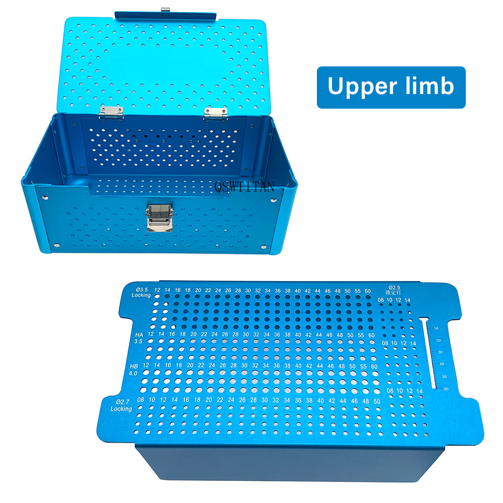 Locking Bone Screw Case Bone Nail Placement Storage Box Case
