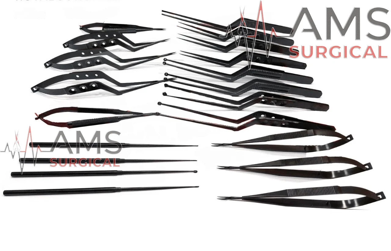 Kamiyama Micro neuro surgery instrument Set Of 20 Pcs surgical instruments