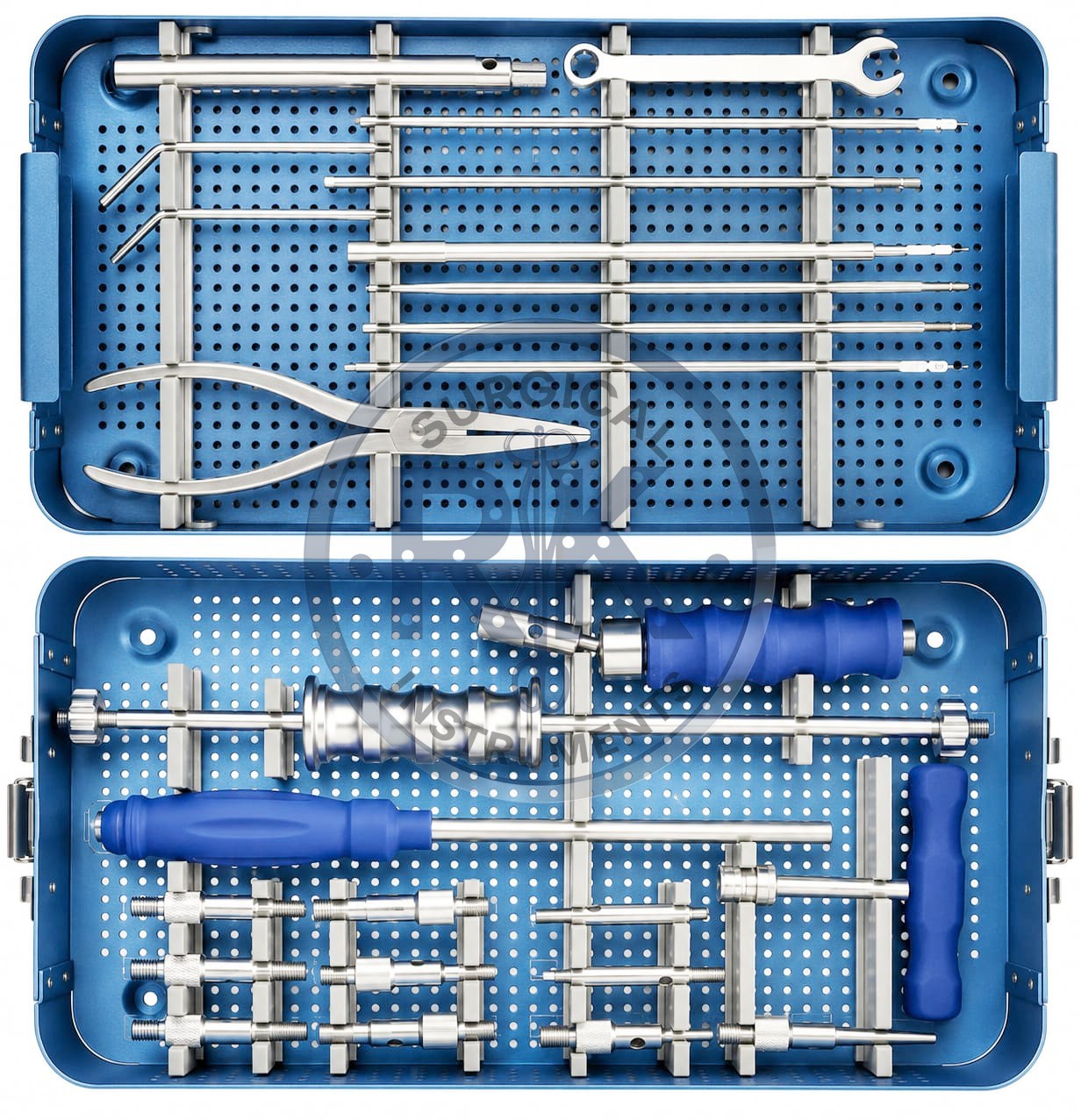Broken Screw Removal Surgical Instrument Set II for Intramedullary Nail Removal