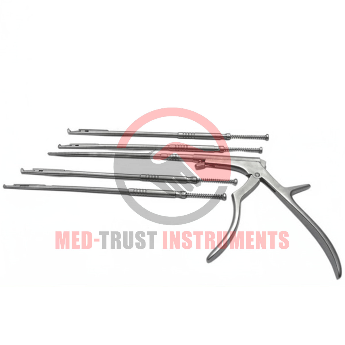 Interlaminar Kerrison Rotating Rongeur Set Spine Surgery Orthopedic Instruments