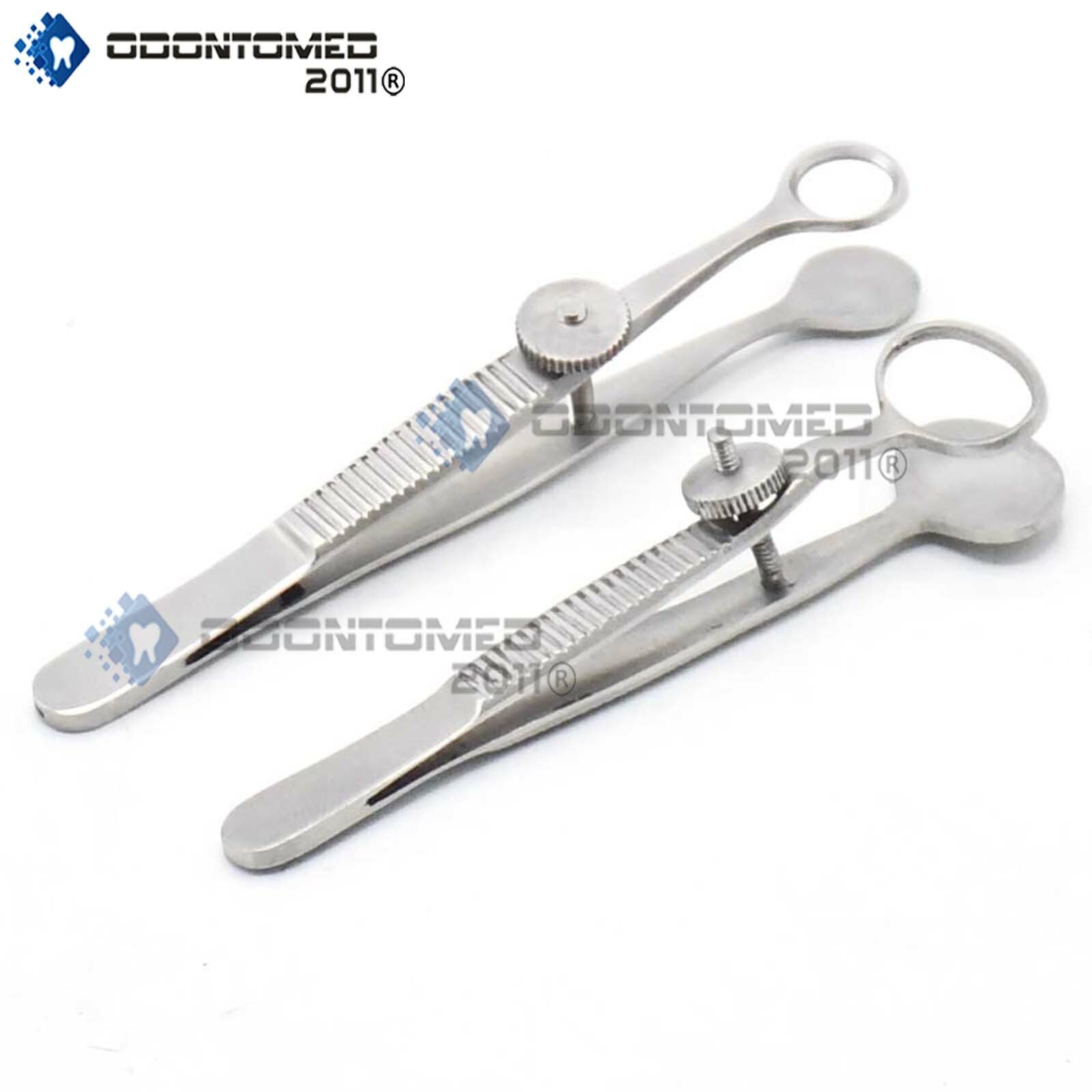 ODM Francis Chalazion Forceps & Hunt Chalazion Forceps 2 Pcs Set Eye Instruments