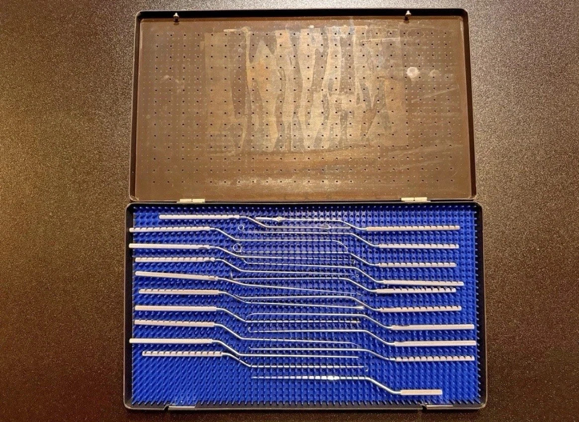 V. Mueller NL3785 RHOTON Micro Dissector Instrument Set