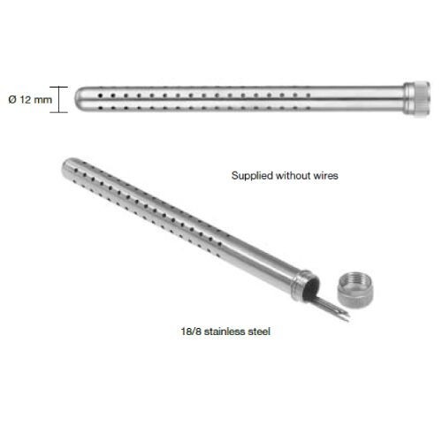 Double Ended K Wire Lot of 50 pcs with Container Surgical Instrument