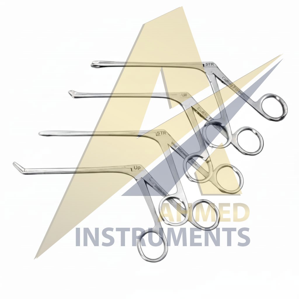 Weil Blakesley & Thru Cut Nasal Forceps Straight And 45 Degree 4 PCs Set