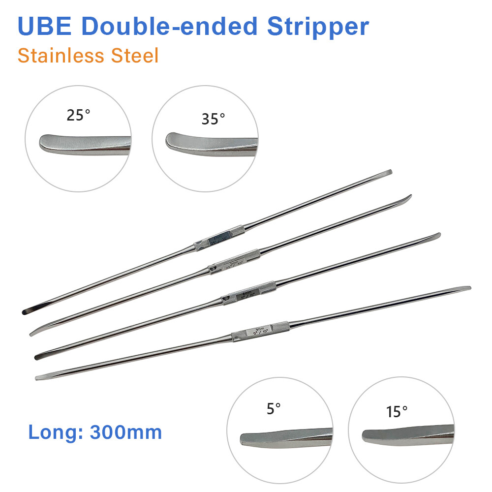 UBE Double ended stripper Spinal Periosteal Stripper Foraminoscope Instrument