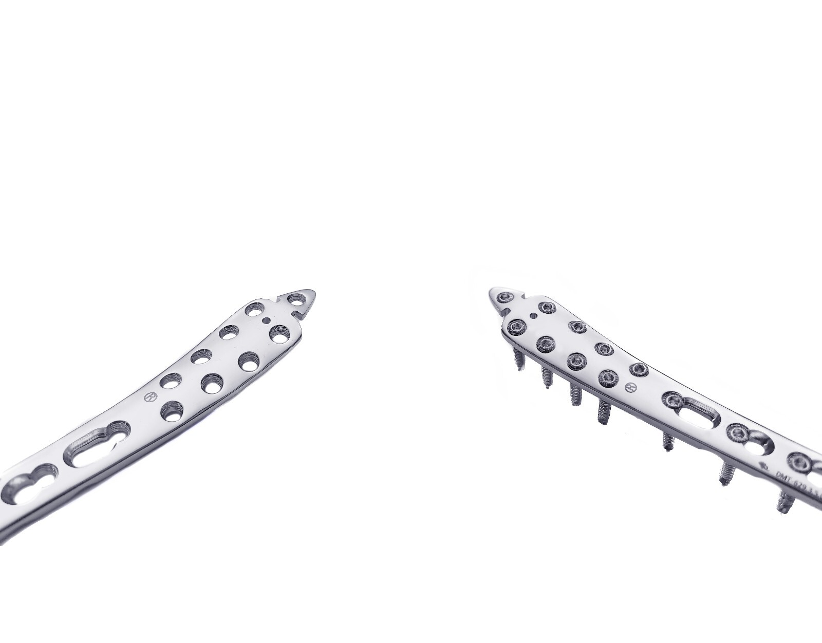 Veterinary Medial Distal Tibia Plates 5.0mm Set of 8pcs(L4/R4) SS